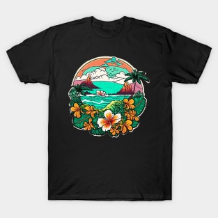 Hawaii style T-Shirt